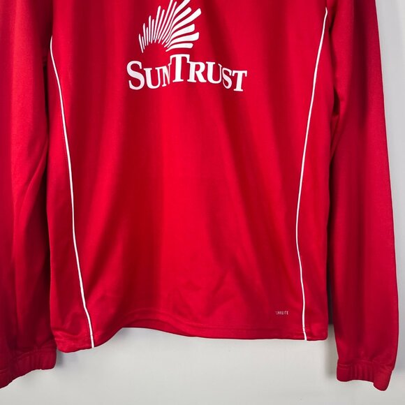 Adidas Atlanta United FC Soccer Futbol 1/4 Quarter Zip Red Pullover Mens Sz. S - Picture 6 of 6